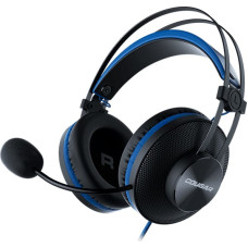 Cougar Gaming Cougar | Immersa Essential Blue | Headset | Driver 40mm /9.7mm noise cancelling Mic./Stereo 3.5mm 4-pole and 3-pole PC adapter / Blue