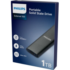 Philips External SSD 1TB Ultra speed Space grey