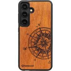 Bewood Traveler Merbau wooden case for Samsung Galaxy A55 5G - light brown