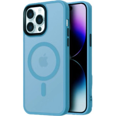 Hurtel Fashion Case MagSafe for iPhone 16 Pro Max - light blue