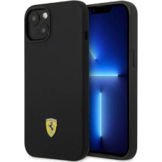 Ferrari FEHMSIP14MBK iPhone 14 Plus 6.7" black/black hardcase Silicone Metal Logo Magsafe