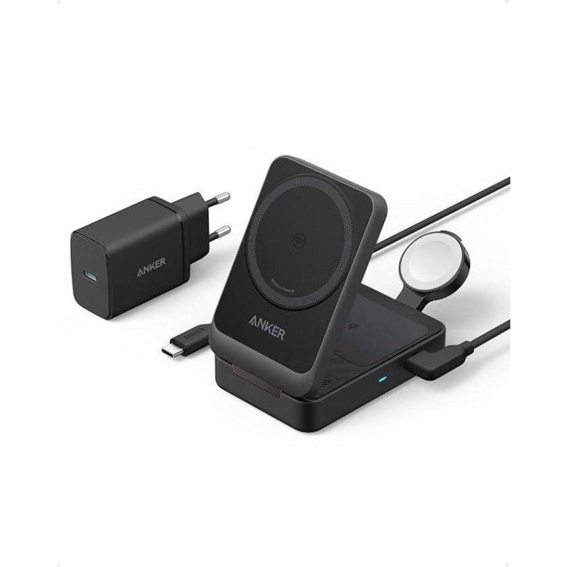 Anker MOBILE CHARGER MAGGO 15W BLACK/MAGNETIC WL B2557311 ANKER