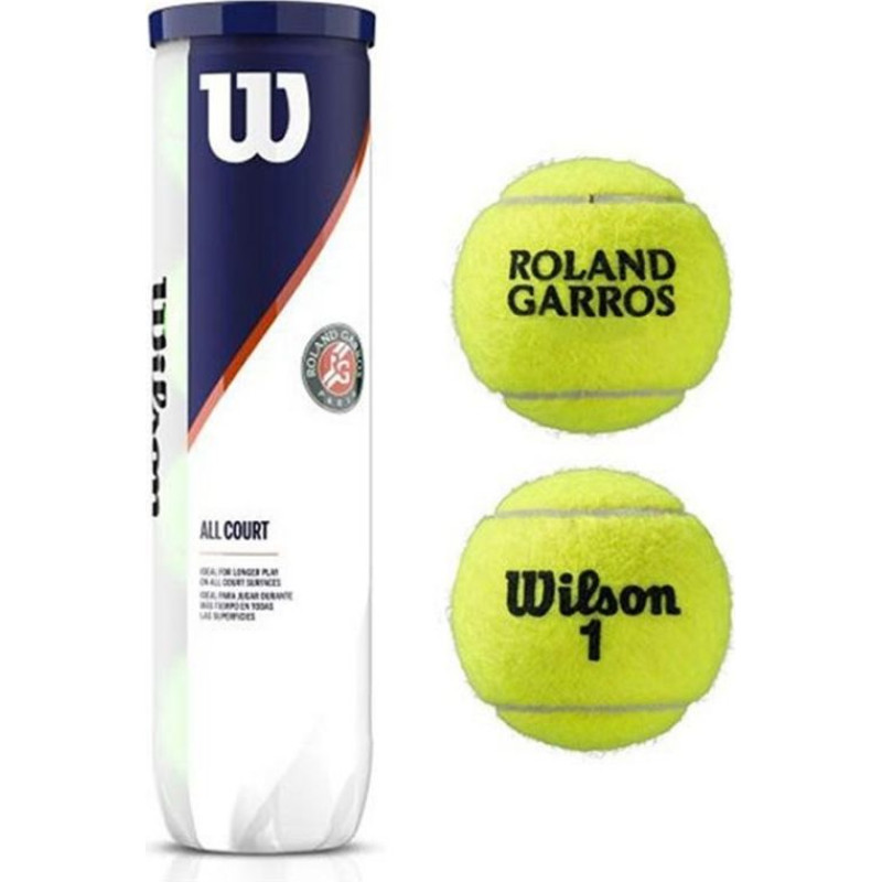 Wilson Roland Garos All Court 4 WRT116400 tennis ball (żółty)