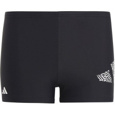 Adidas Swimming trunks adidas 3 Bar Log Boxer Jr HR7480 (128 cm)