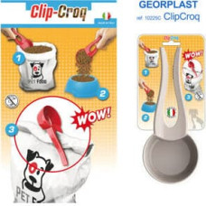 Georplast Lapstiņa barībai Clip-Croq ar klipsi cm.33x18x6h