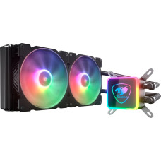 Cougar Gaming Cougar I Aqua ARGB 280 I 3MAQR280.0003 I AiO Liquid Cooling I Aqua ARGB 280 *1 + 140mm RGB fan x2 + remote control