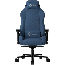 Lorgar Ace 422, Gaming chair, Anti-stain durable fabric, 1.8 mm metal frame, multiblock mechanism, 4D armrests, 5 Star aluminium base, Class-4 gas lift, 75mm PU casters, Blue