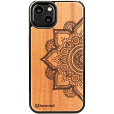 Bewood Mandala Apple Tree Wooden Case for iPhone 13 - Light Brown