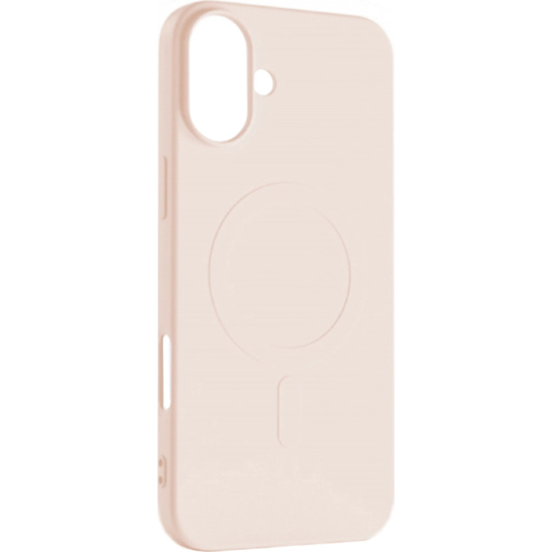 Hurtel Liquid Silicone Case MagSafe for iPhone 16 - light pink