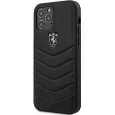 Ferrari FEHQUHCP12LBK iPhone 12 Pro Max 6.7" black/black hardcase Off Track Quilted