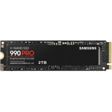 Samsung SSD 2TB M.2 PCIEx4 PCI Gen4.0 990 Pro without Heatsink 1200 TBW 5 yrs