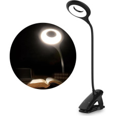 Hurtel Wireless LED reading lamp with clip + black micro USB cable