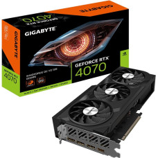 Gigabyte Graphics Card|GIGABYTE|NVIDIA GeForce RTX 4070|20 GB|GDDR6|192 bit|PCIE 4.0 16x|Triple slot Fansink|1xHDMI|3xDisplayPort|GV-N4070WF3OCV2-12GD