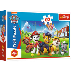 Trefl PAW PATROL Puzle Ķepu Patruļa, 60 gab.