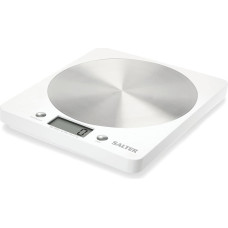 Salter 1036 WHSSDREU16 Disc Electronic Digital Kitchen Scales - White