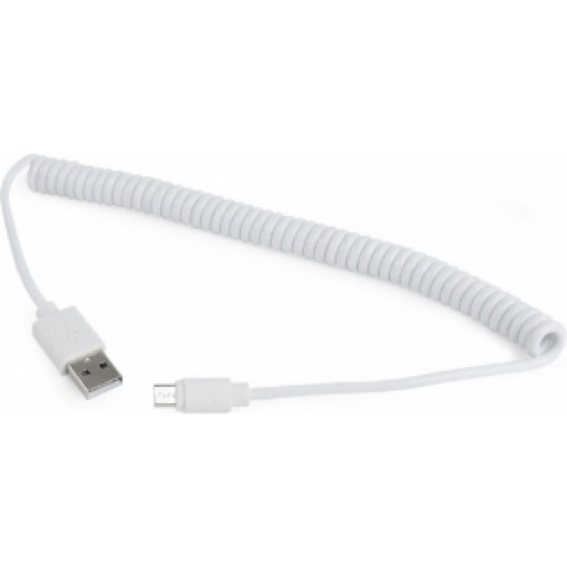 Gembird USB Male / MicroUSB Male - White 1.8m