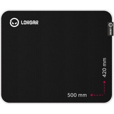 Lorgar Legacer 755, Gaming mouse pad, Ultra-gliding surface, Purple anti-slip rubber base, size: 500mm x 420mm x 3mm, weight 0.45kg