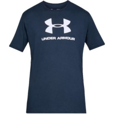 Under Armour Sportstyle Logo Tee 1329590-408 granatowe S (S)