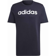 Adidas Essentials Single Jersey Linear Embroidered Logo Tee M IC9275 (S)