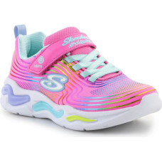 Skechers S-Lights Wavy Beams Jr 302338L-PKMT shoes (EU 31)