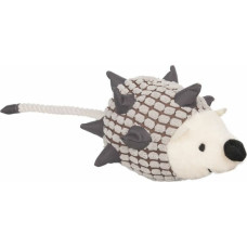 Flamingo plīša rotaļlieta suņiem PLUSH HEDGEHOG AND ROPE 45cm