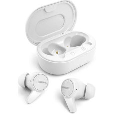 Philips TAT1207WT/00 Bluetooth bezvadu austiņas ar mikrofonu (IPX4)