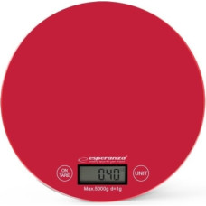 Esperanza Digital Kitchen Scale MANGO RED EKS003R