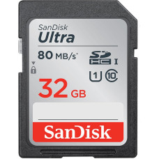 Sandisk Ultra 32GB SDHC Memory Card 120MB/s, EAN: 619659183813