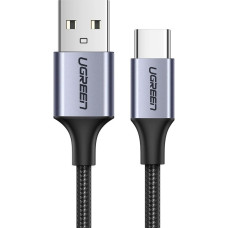 Ugreen US288 60127 USB-A / USB-C QC 3.0 3A 1.5m cable - gray