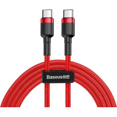 Baseus CATKLF-G09 USB-C - USB-C PD QC cable 60W 3A 480Mb/s 1m - red