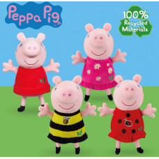 Peppa Pig Eco Plīša rotaļlieta Peppa, 20 cm