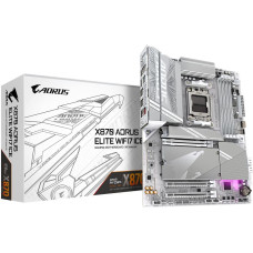 Gigabyte Mainboard|GIGABYTE|AMD X870E|SAM5|ATX|Memory DDR5|Memory slots 4|1xPCI-Express 3.0 2x|1xPCI-Express 4.0 4x	|1xPCI-Express 5.0 16x|4xM.2|1xHDMI|4xUSB 2.0|6xUSB 3.2|2xUSB-C|1xOptical S/PDIF|1xRJ45|2xAudio port|X870AELITEWF7ICE