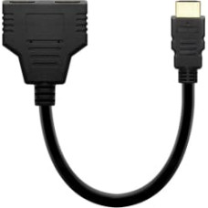 Savio Adapteris Savio HDMI Splitter Male - 2 x HDMI Female