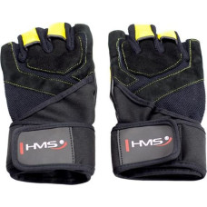 HMS Black / Yellow HMS RST01 rS gym gloves