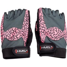 HMS Gloves for the gym Pink / Gray W HMS RST03 rS