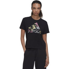 Adidas T-shirt adidas Allover Print Reg Tee W HI0025 (XS)