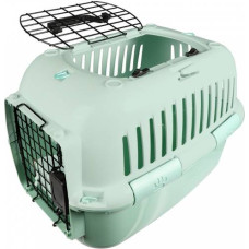 Europet Bernina Transporta būris M/L 49x32x32cm ar metāla durvīm zaļš