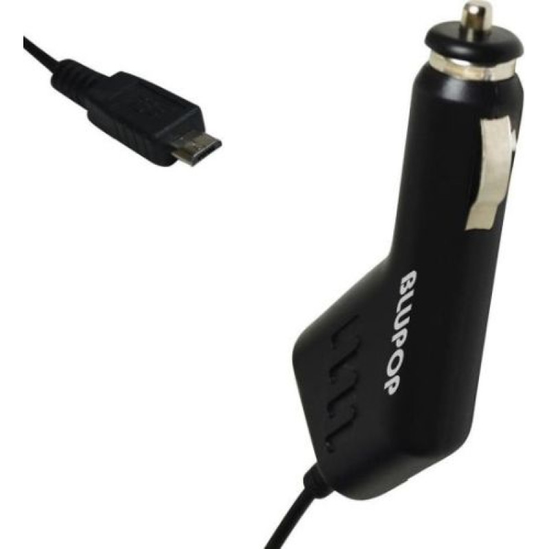 Vakoss Blupop BP3253 Automašīnas Micro USB lādētājs 12-24V/2.1A