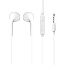 Dudao in-ear wired mini jack 3.5mm headset white (X10S white)