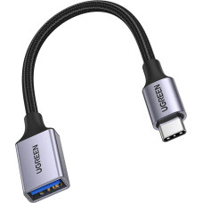 Ugreen OTG adapter cable USB-C (male) - USB-A (female) 5Gb/s 0.15m black (US378)