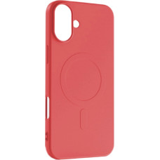 Hurtel Liquid Silicone Case MagSafe for iPhone 16 Pro Max - red