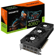 Gigabyte Graphics Card|GIGABYTE|NVIDIA GeForce RTX 4060 Ti|16 GB|GDDR6|128 bit|PCIE 4.0 16x|Memory 2595 MHz|Dual Slot Fansink|2xHDMI|2xDisplayPort|GV-N406TGAMINGOC-16GD