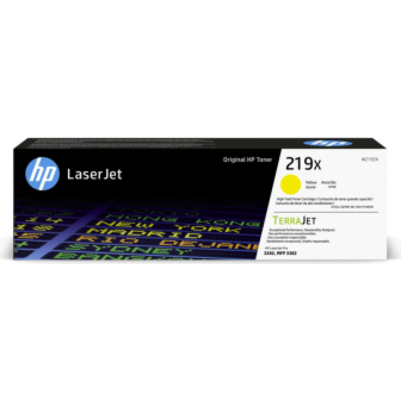 HP Toneris HP 219X Yellow