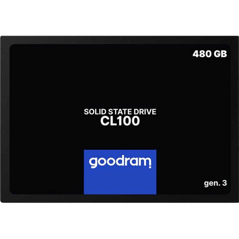 Goodram SSD 480GB CL100 G.3 2,5 SATA III, EAN: 5908267923412