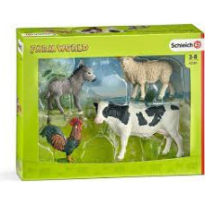 Schleich FARM WORLD fermas dzīvnieki komp.