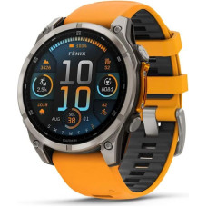 Garmin SMARTWATCH FENIX 8 SAPPHIRE/ORANGE 010-02904-11 GARMIN