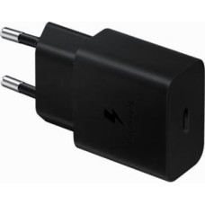 Samsung Tikla lādētājs Samsung 15W PD USB-C Melns