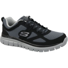 Inny Skechers Burns Agoura M 52635-BKGY shoes (41)