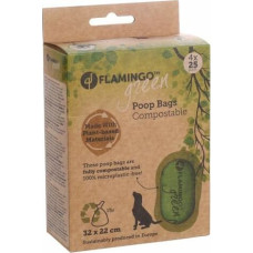 Flamingo izkārnījumu maisiņi COMPOSTABLE CARDUN GREEN 4x25 gb