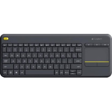 Logitech K400 Plus Wireless Touch Keyboard - BLACK - US INT'L